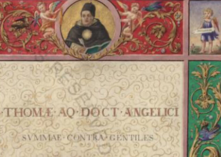 “Percorsi nel Medioevo” Conferenza su Tommaso d’Aquino a Bergamo