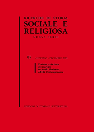 Ricerche di Storia Sociale e Religiosa