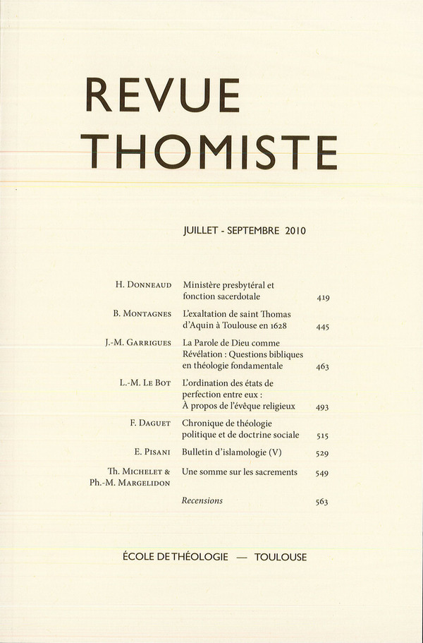 Revue thomiste