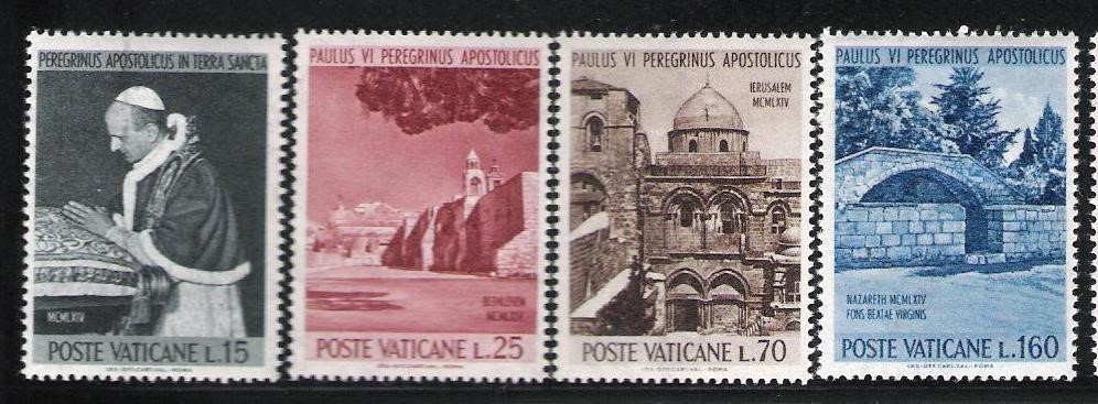 41. L’annuncio del pellegrinaggio in Terra Santa