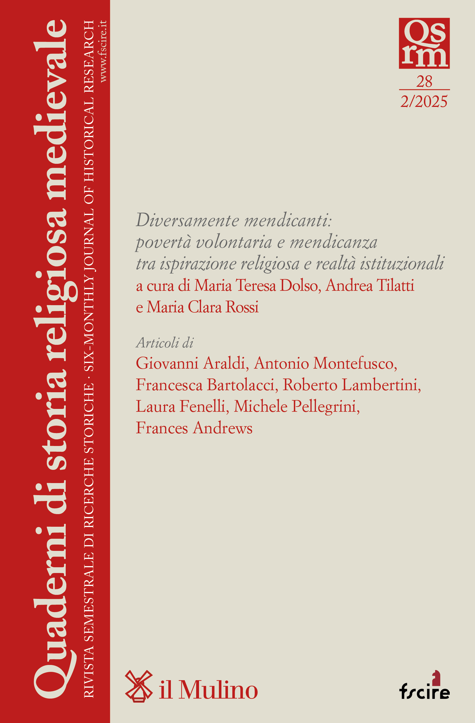 Quaderno di Storia Religiosa Medievale